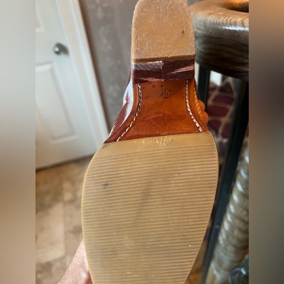 Rachel Comey ladies shoes NWOT. 6.5. Perfect condition. Pink brown gray fabric - Picture 5 of 8